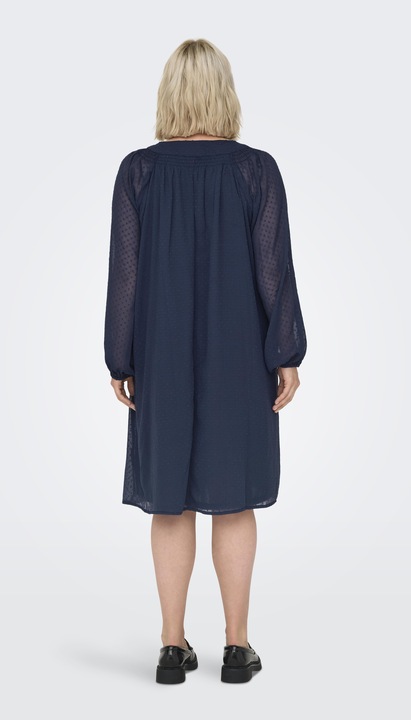 Image du produit Only Coupe normale Col en V Poignets élastiques Robe midi (50)