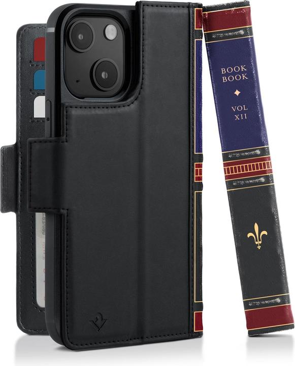 Immagine prodotto TwelveSouth Copertina di un libro Vintage nero (Apple iPhone 14 Plus)