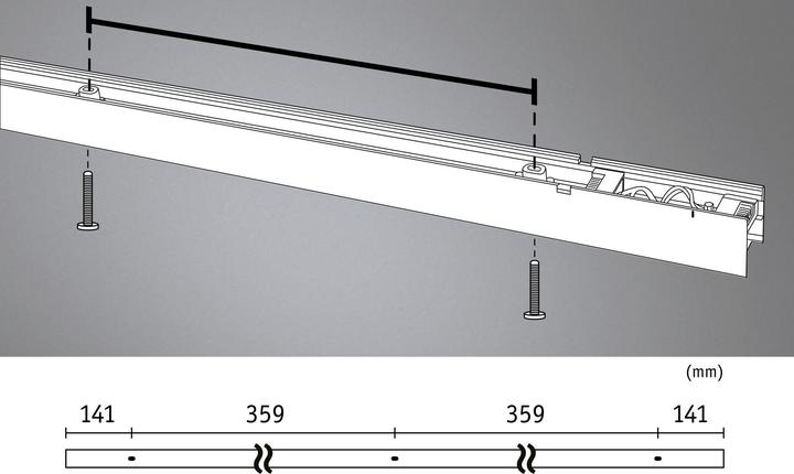 Actual product image Paulmann Lichtkanalsystem Linion Power Channel (1780 lm)