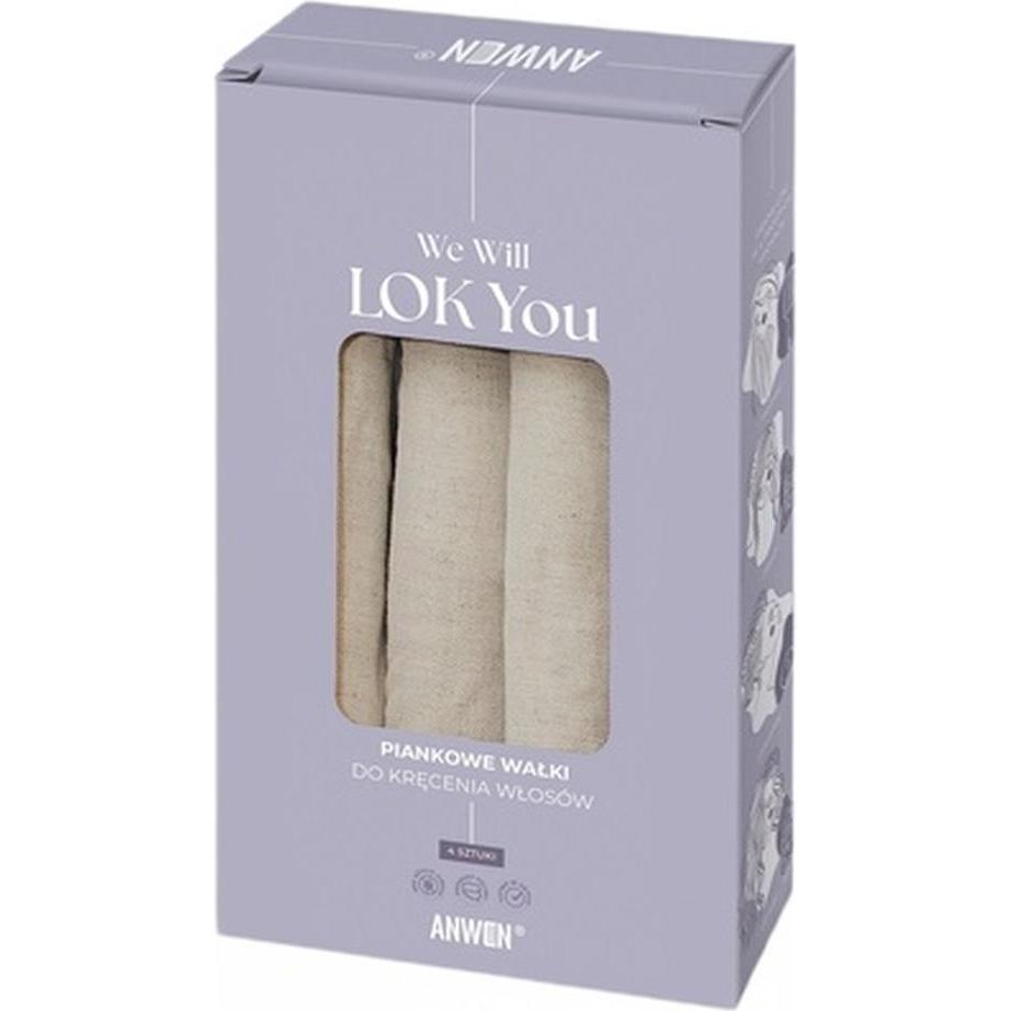 Anwen, Bigodini, We Will Lock You Hair Rollers Without Heat - 4 Pieces