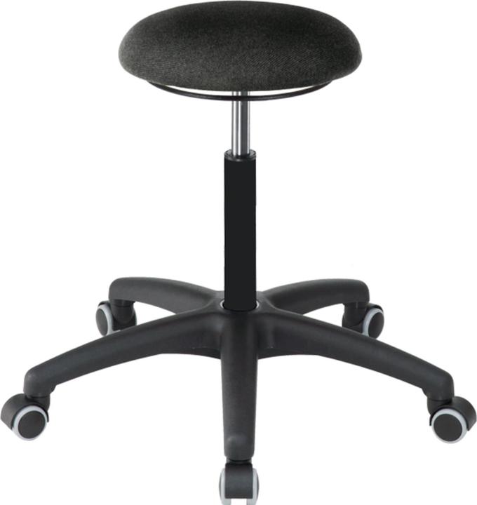 Actual product image Mey Work swivel stool upholstered with fabric cover