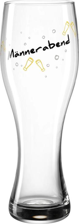 Leonardo Bierglas Presente Männerabend 760 ml, 1 Stück, Transparent (0.76 l, 1x)