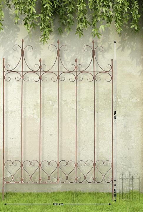 Produktbild CLP Rankgitter Flieder, antik braun (100 cm, 1.50 cm)