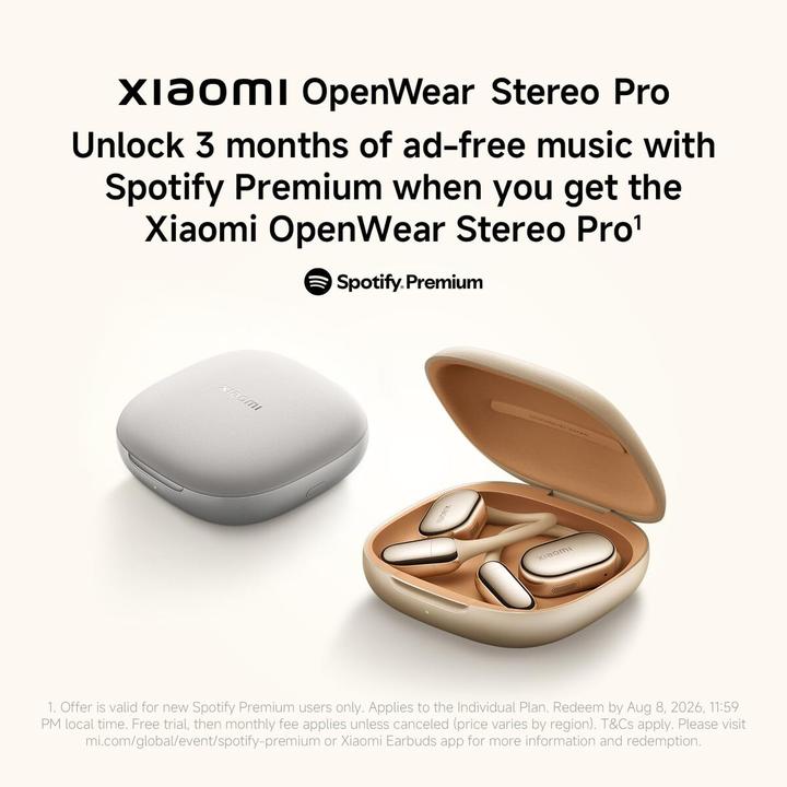 Produktbild Xiaomi OpenWear Stereo Pro (ANC, 8.50 h, Kabellos)