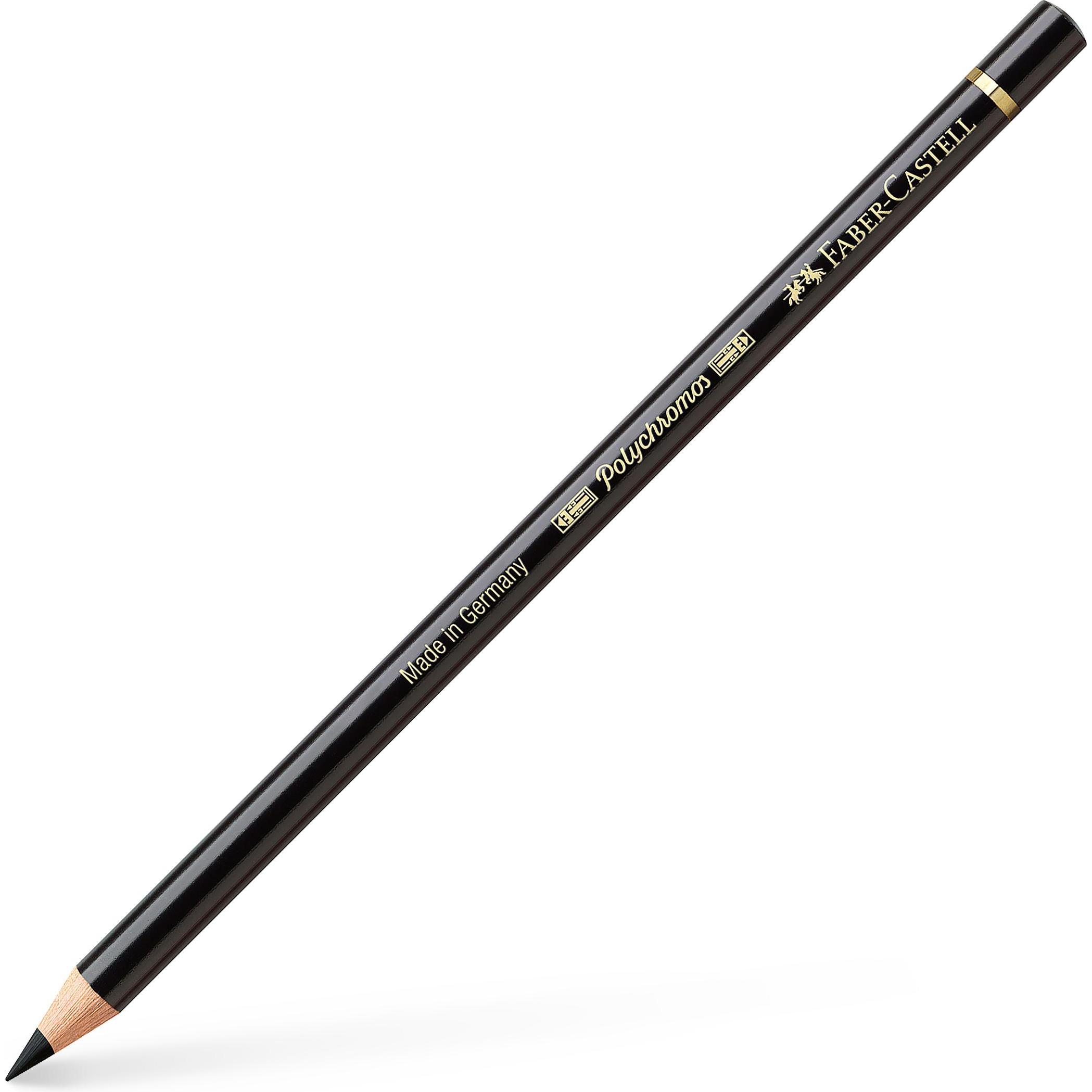 Thumbnail - Faber-Castell, Malstifte, Farbstift Polychromos schwarz (Schwarz, 1 x)