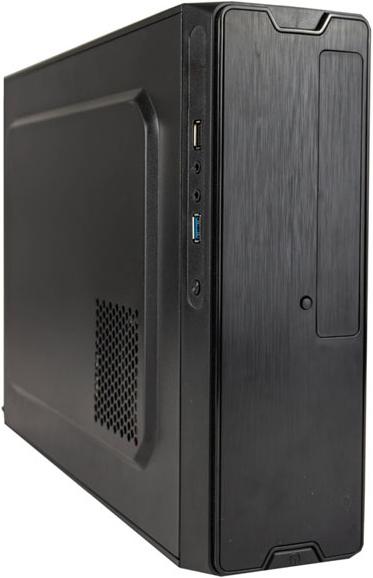 Produktbild MS-Tech CA-01 Micro ATX Desktop inkl. 400W Netzteil (mATX, Mini-ITX)