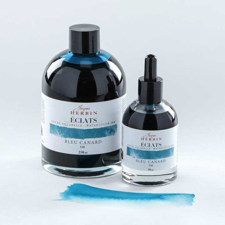 Immagine prodotto Jacques Herbin Inchiostro ad acquerello (Arancia, Argento, Bianco, Blu, Giallo, Oro, Pink, Trasparente, Turchese, Verde, 50 pz.)