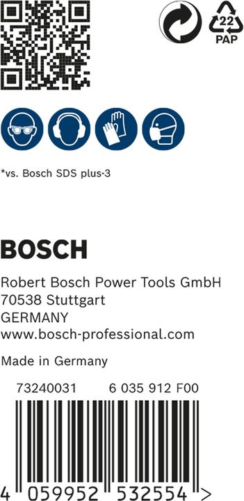 Produktbild Bosch Professional Zubehör EXPERT SDS plus-7X Hammerbohrer, 6 x 150 x 215 mm, 30-tlg. (6.00 Millimeter)