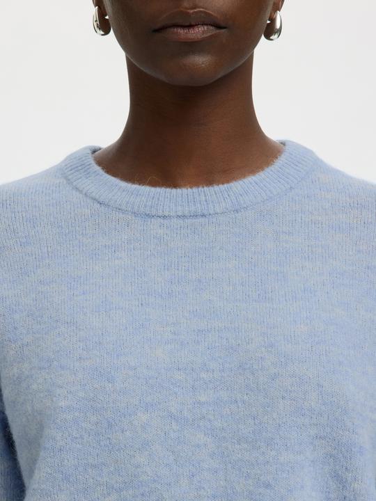 Produktbild Selected SLFLULU 2/4 KNIT O-NECK NOOS (L)