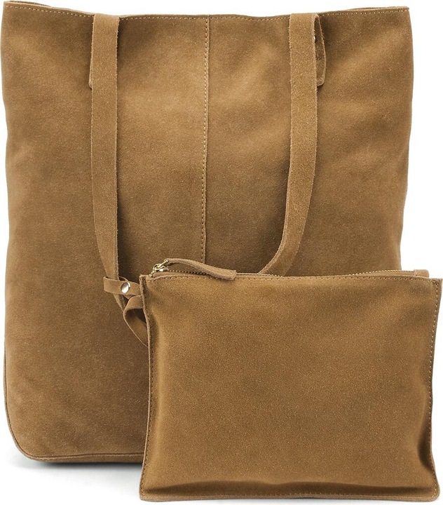 Produktbild La Redoute Collections Shopper aus Leder