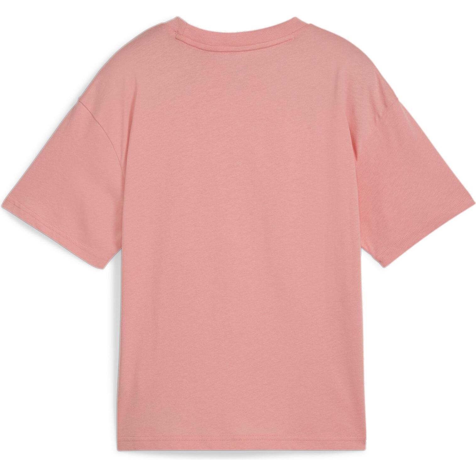 Thumbnail - Puma, Jungen, Sportshirt, ESS Boxy Tee G (128), Rosa, 128