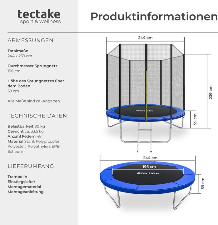 Produktbild tectake Garfunky
