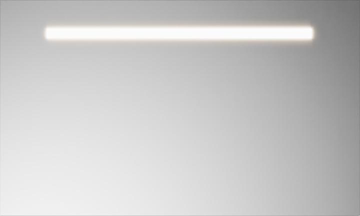 Actual product image burgbad Eqio miroir lumineux avec éclairage LED horizontal, 1000x26x600mm, SIGP100PN258, SIGP100PN258 (100 x 60 cm)