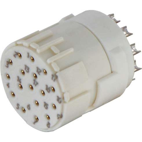 Harting Presa di contatto, Cavo + Spina elettrica, Bianco