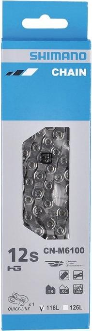 Actual product image Shimano Deore CN-M6100 (12-speed)
