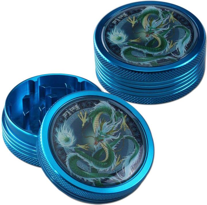 Black Leaf Grinder Qinglong 2 Parts 50mm