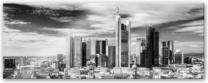 Produktbild Trenddeko Frankfurter Skyline - Panorama (200 x 75 cm)
