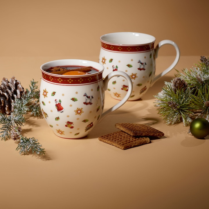 Actual product image Villeroy & Boch Mug with handle set of 2, Toys Toy's Delight (340 ml, 2 x)