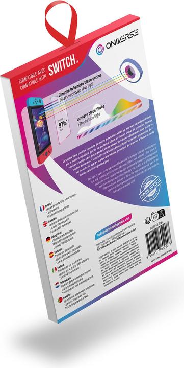 Actual product image Oniverse ONISPAB-SWI game console part/accessory Screen protector (Switch)