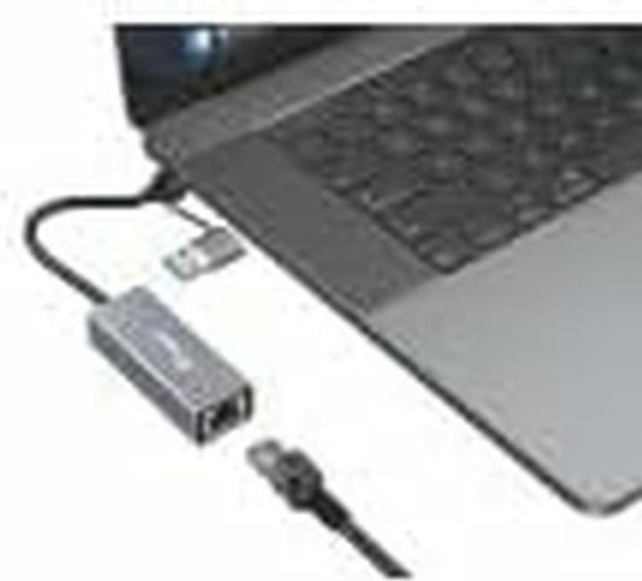 Actual product image equip USB-C to 2.5 Gigabit Ethernet (USB-C, USB, RJ45 2.5 Gigabit Ethernet (1x))