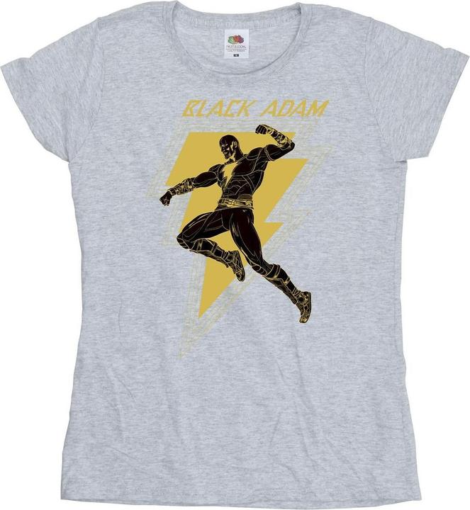 Produktbild Black Adam Golden Bolt Chest TShirt (L)