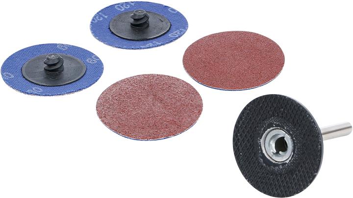 Actual product image BGS Grinding Wheels / Sanding Pad Set | Ø 50 mm (60, 120)