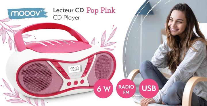 Immagine prodotto Mooov Tragbarer CD-Player für Kinder