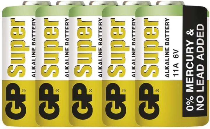 Image du produit GP Batteries Pile super alcaline B1302 à usage domestique Pile à usage unique MN11 (5 pcs, 11A, 38 mAh)