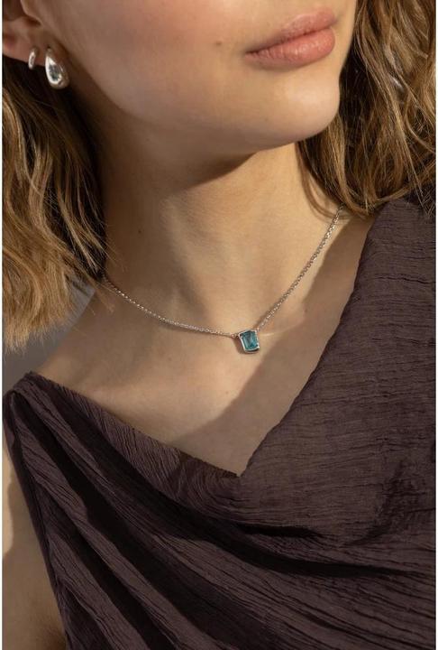 Productafbeelding Kate Spade fused glass pendant bluesilver One size Metal No Gemstone (Messing)