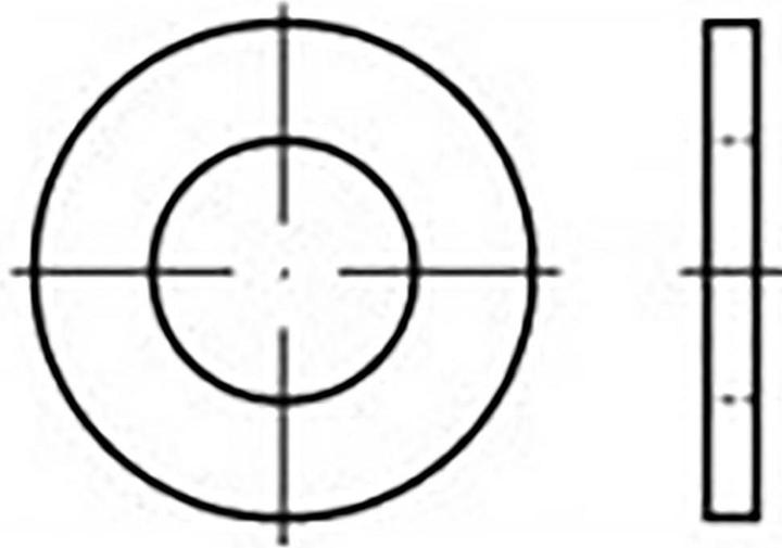 Produktbild Toolcraft Unterlegscheiben