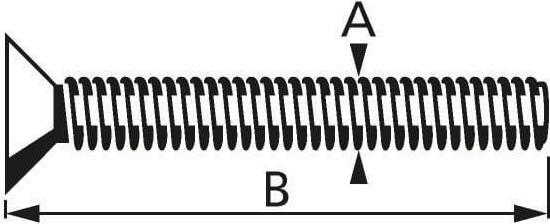 Produktbild Suki Senkschraube M5x20mm