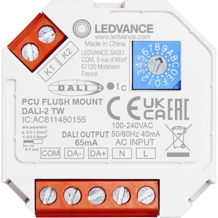 Ledvance, Zubehör Beleuchtung, PUSH CONTROL UNIT FL Interface für Standard Lichttaster, Mont PUSHCONTROLUNIT