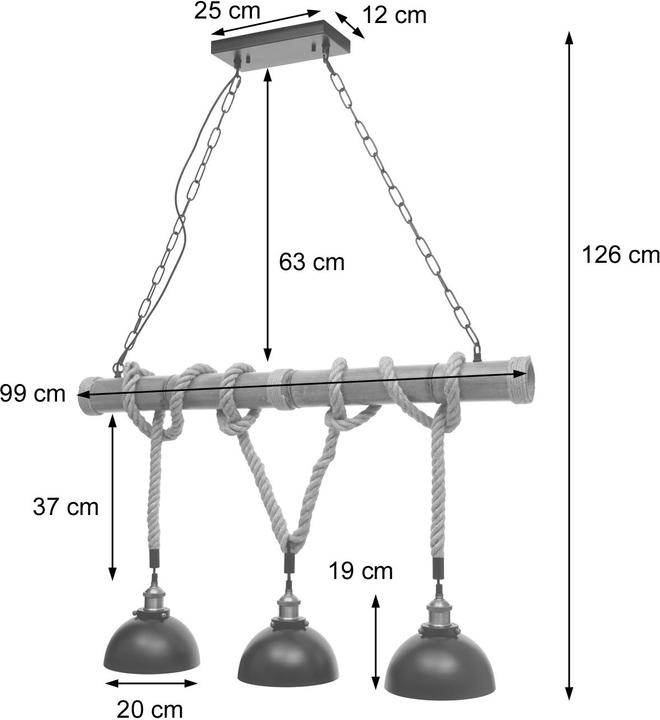 Actual product image Jamb Industrial (E27)