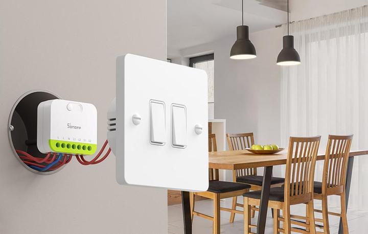 Produktbild Sonoff Mini Duo 2-Gang Zigbee Smart Switch (Schaltaktor)