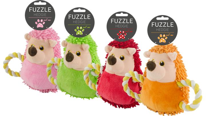 Produktbild Fuzzle Hedgie Pull Me Grün (Plüschspielzeug Hund)