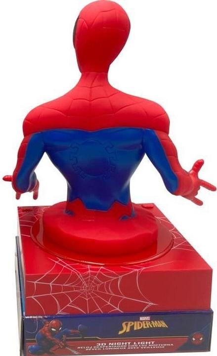 Image du produit Kids Licensing Marvel Spiderman 3D lamp with alarm clock