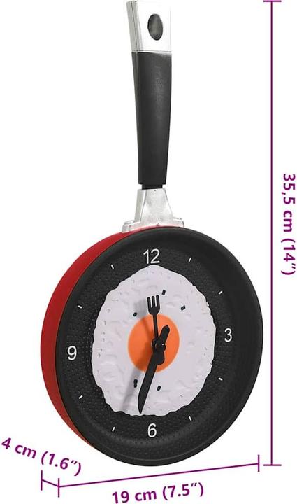 Actual product image vidaXL Wall clock