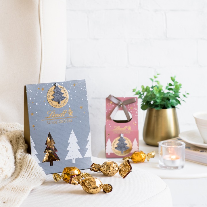 Immagine prodotto Lindt Cioccolatini di Natale Dolce Stagione dell'Avvento Edizione Tascabile (137 g)