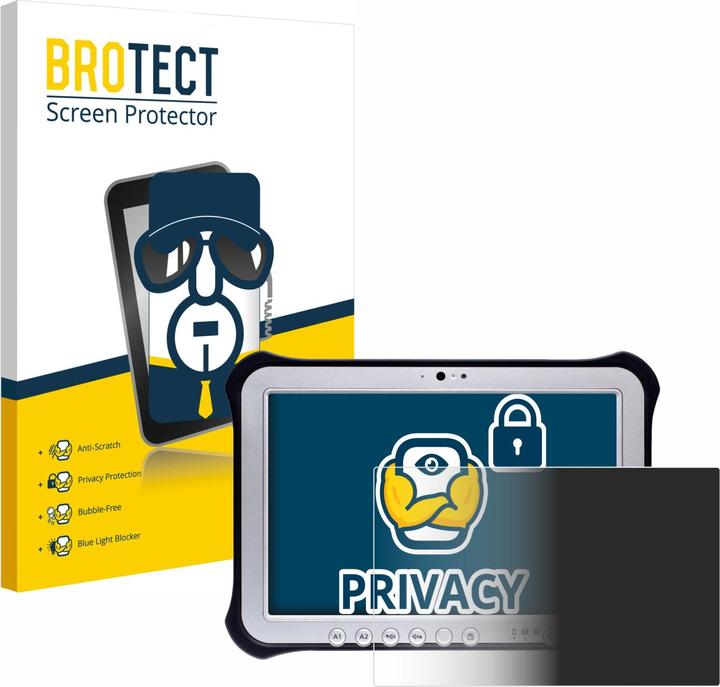 Actual product image BROTECT Anti-spy privacy film Blue light protection film (1 Piece, Toughpad FZ-G1)