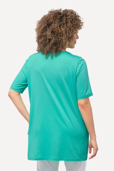 Actual product image Ulla Popken Essential Front Pleat Tee (42, 44)