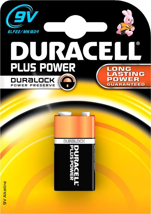 Produktbild Duracell Batterie 2 x 9V - Alkalisch - 580 (1 Stk., 9V Block)