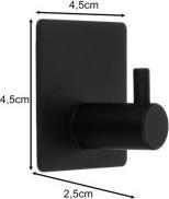 Ruhhy 25037 selbstklebender Kleiderbügel