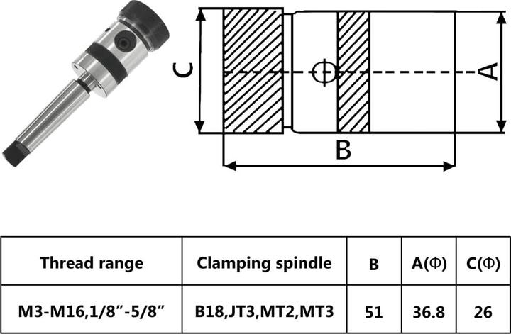 Image du produit vidaXL Bohrfutter