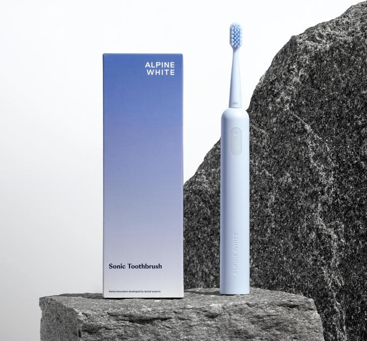 Actual product image Alpine White Sonic Toothbrush (Sonic toothbrush)