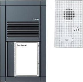 Anthracite (outdoor station), White (indoor station)