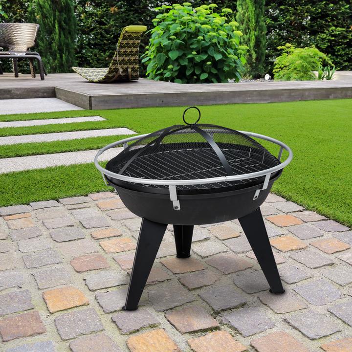 Actual product image Relaxdays Fire bowl (61 cm)