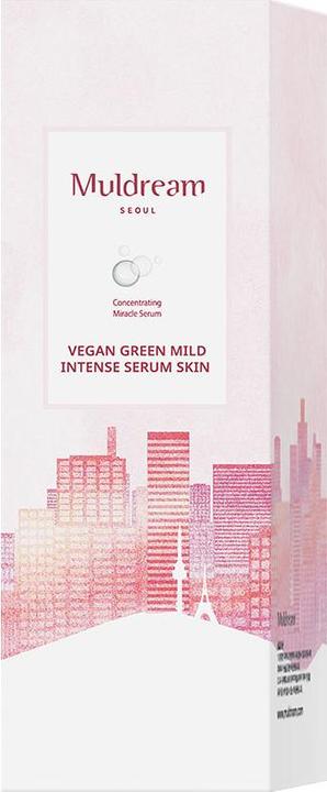 Actual product image Muldream vegan green mild intense serum skin (110 ml)
