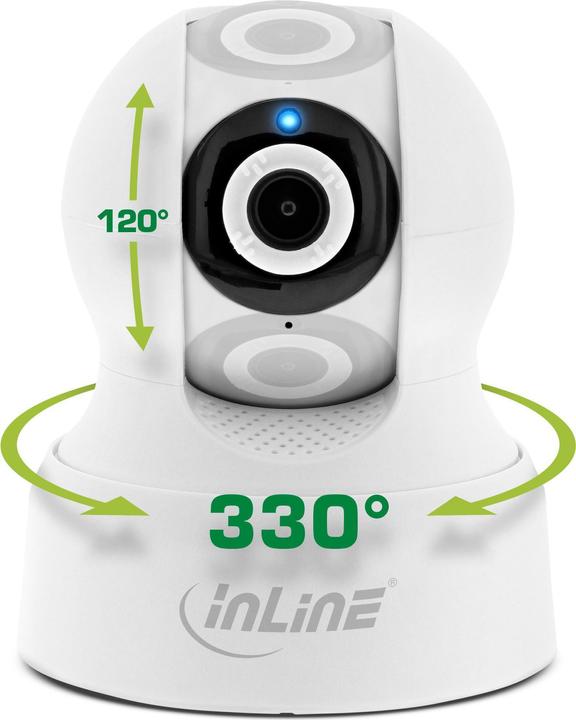 Actual product image InLine SmartHome camera inside (1280 x 720 pixels)
