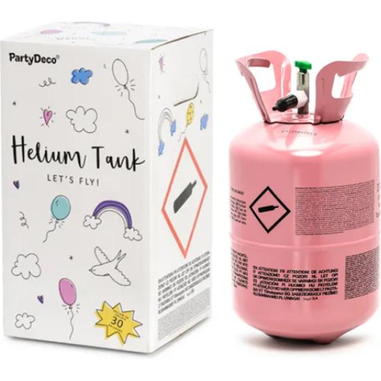 Partydeco Einweg Helium-Flasche
