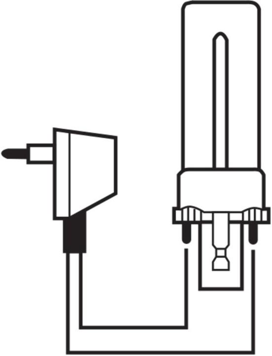 Produktbild Osram Kompakt LLp 13W-830 (-31) DULUX T TC-T 2PIN GX24D-1 A,17kWh/1000h (13 W, 900 lm, 1 x, G)